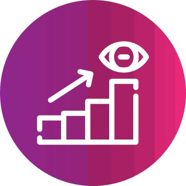 seo modern simgesinin vektör illüstrasyonu