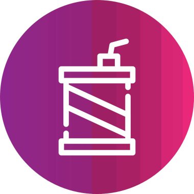 Su şişesi vektör illüstrasyon