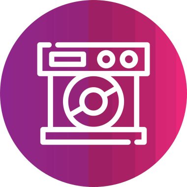 Eşsiz Kamera Vektör Satırı Simgesi