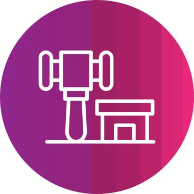 Modern simgenin vektör illüstrasyonu