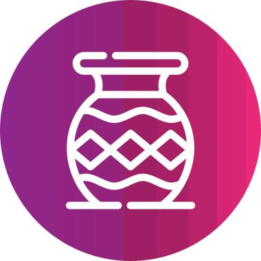 Şişe. Web simgesi basit illüstrasyon