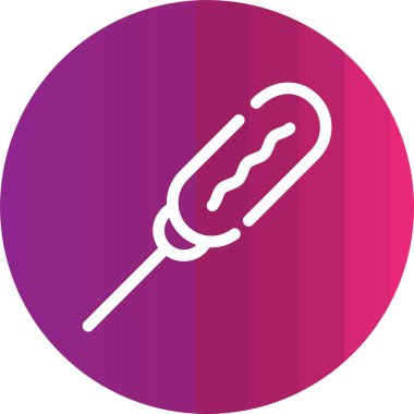 Şeker ikonu vektör illüstrasyonu