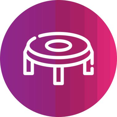 davul simgesi vektör illüstrasyonu