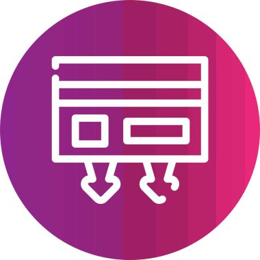 Modern b 'nin vektör illüstrasyonu eksik simgesi