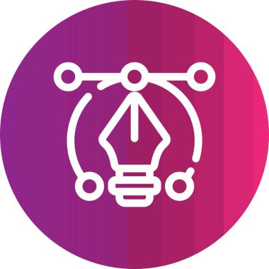 Modern eğitim ikonunun vektör illüstrasyonu