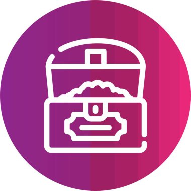 Vektör illüstrasyonu, simge ögesi arkaplanı