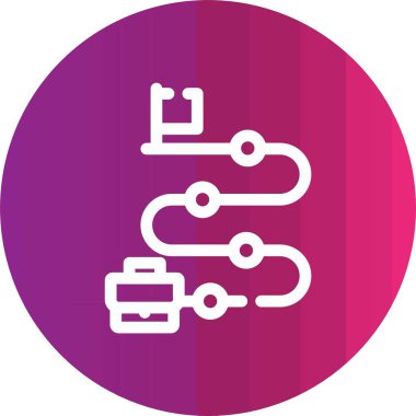 seo modern simgesinin vektör illüstrasyonu