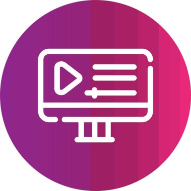 seo modern simgesinin vektör illüstrasyonu