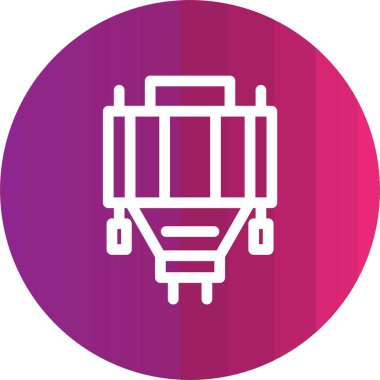 Modern b 'nin vektör illüstrasyonu eksik simgesi