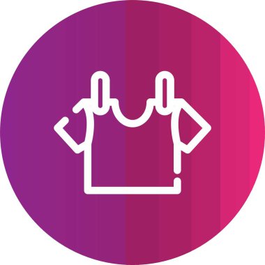 Modern simgenin vektör illüstrasyonu