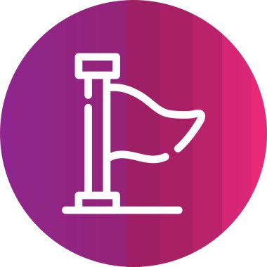 Çekiç simgesinin vektör illüstrasyonu