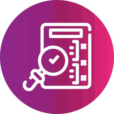 Basit vektör simgesi, güvenlik çizimi