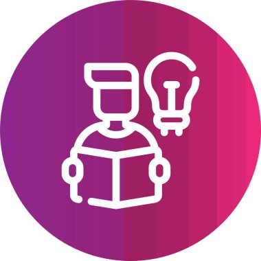 vektör illüstrasyonu, eğitim modern simgesi