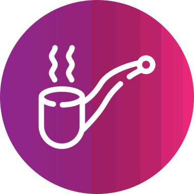 Kahve fincanı simgesinin vektör çizimi