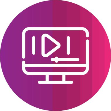 seo modern simgesinin vektör illüstrasyonu