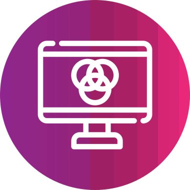 vektör dizüstü simgesi illüstrasyonu