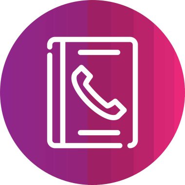 vektör telefon simgesi çizimi