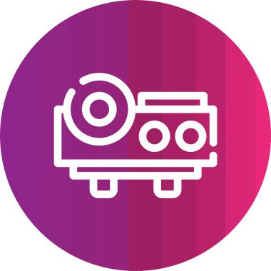 Bir arabanın vektör illüstrasyonu