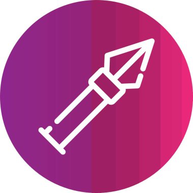 Bir kalemin vektör illüstrasyonu