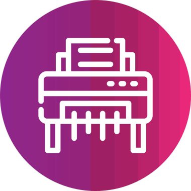 Modern bilgisayar simgesinin vektör illüstrasyonu