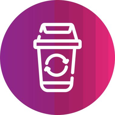 kahve fincanı ikonu vektör illüstrasyonu