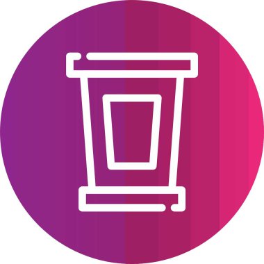 vektör çöp kutusu simgesi