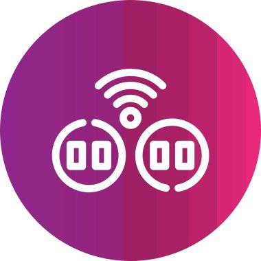 Modern b 'nin vektör çizimi web için simge unsurundan yoksun