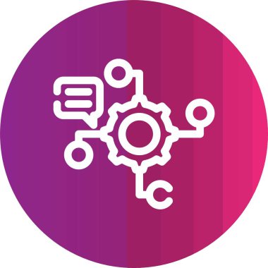 seo modern simgesinin vektör illüstrasyonu