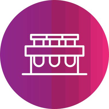 Modern b 'nin vektör illüstrasyonu eksik simgesi