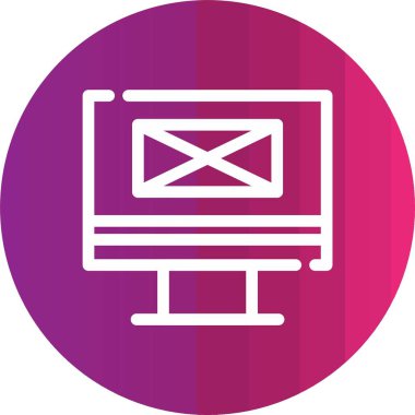 seo modern simgesinin vektör illüstrasyonu