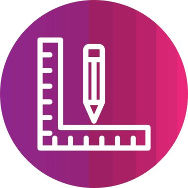 kalem simgesinin vektör illüstrasyonu