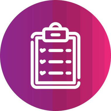 Belge simgesinin vektör illüstrasyonu