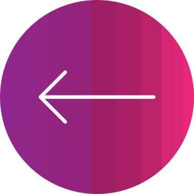 ok yönü ikon vektör illüstrasyonu