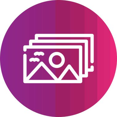 Kamera. Web simgesi basit illüstrasyon