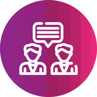 İş ve finans simgesinin vektör illüstrasyonu