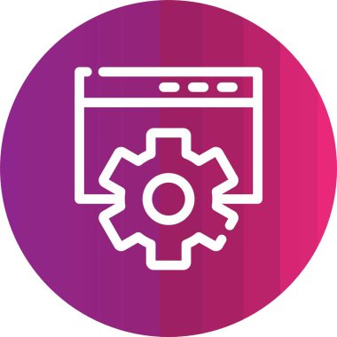 vektör ayarı simgesi