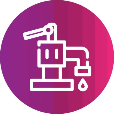 Modern simgenin vektör illüstrasyonu