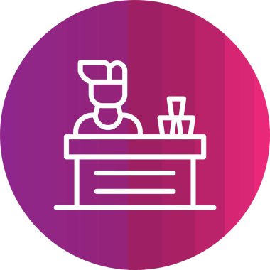 Gıda simgesinin vektör illüstrasyonu