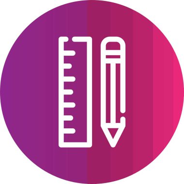 kalem ve cetvel simgesi, özet biçimi