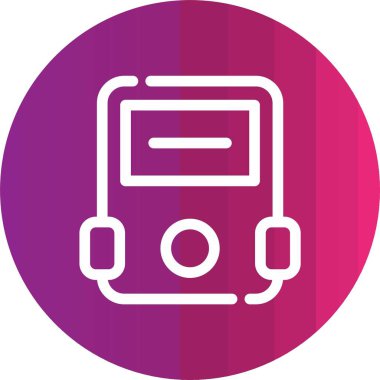 vektör lcd simgesi illüstrasyonu