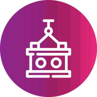 Benzersiz kilise vektör simgesi