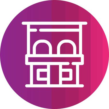 Modern eğitim ikonunun vektör illüstrasyonu