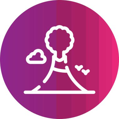 Kalbi olan bir kadının vektör çizimi