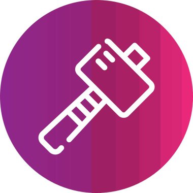 Modern simgenin vektör illüstrasyonu