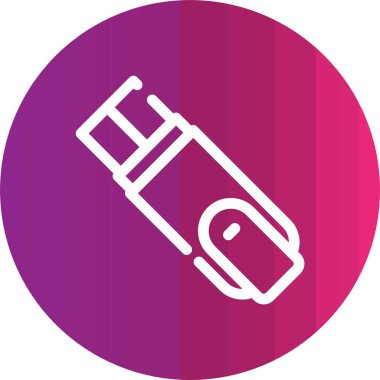 vektör sigara Simgesi illüstrasyonu