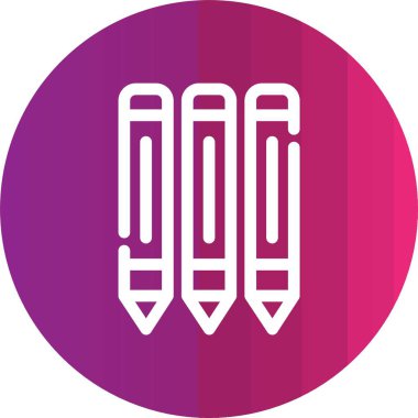 kalem simgesi vektör illüstrasyonu