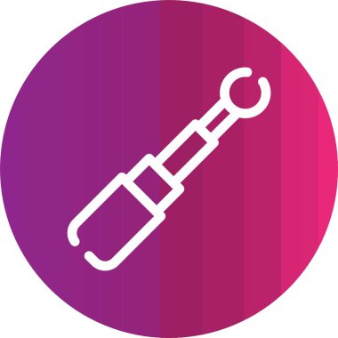 Tornavida simgesinin vektör çizimi