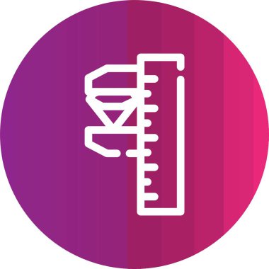 Tek bir simgenin vektör illüstrasyonu