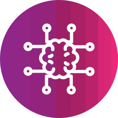 şebeke. Web simgesi basit illüstrasyon