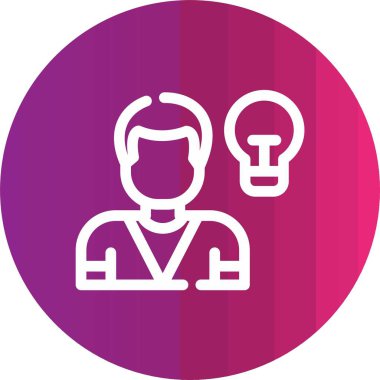 Modern eğitim ikonunun vektör illüstrasyonu